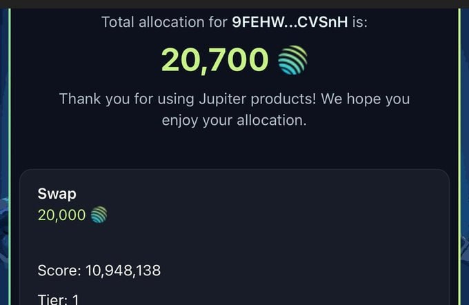 melly_qyeen15's tweet photo. 🚀 Season 2 for $JUP is here! The eligibility checker is officially LIVE!

🔗 Check now: https://t.co/VDTnbQgO0g

If you’ve been active in the ecosystem, you might be eligible. Don’t miss out—stay tuned for claim updates!

#JUP #Solana #Crypto https://t.co/iU9RPSEr6A