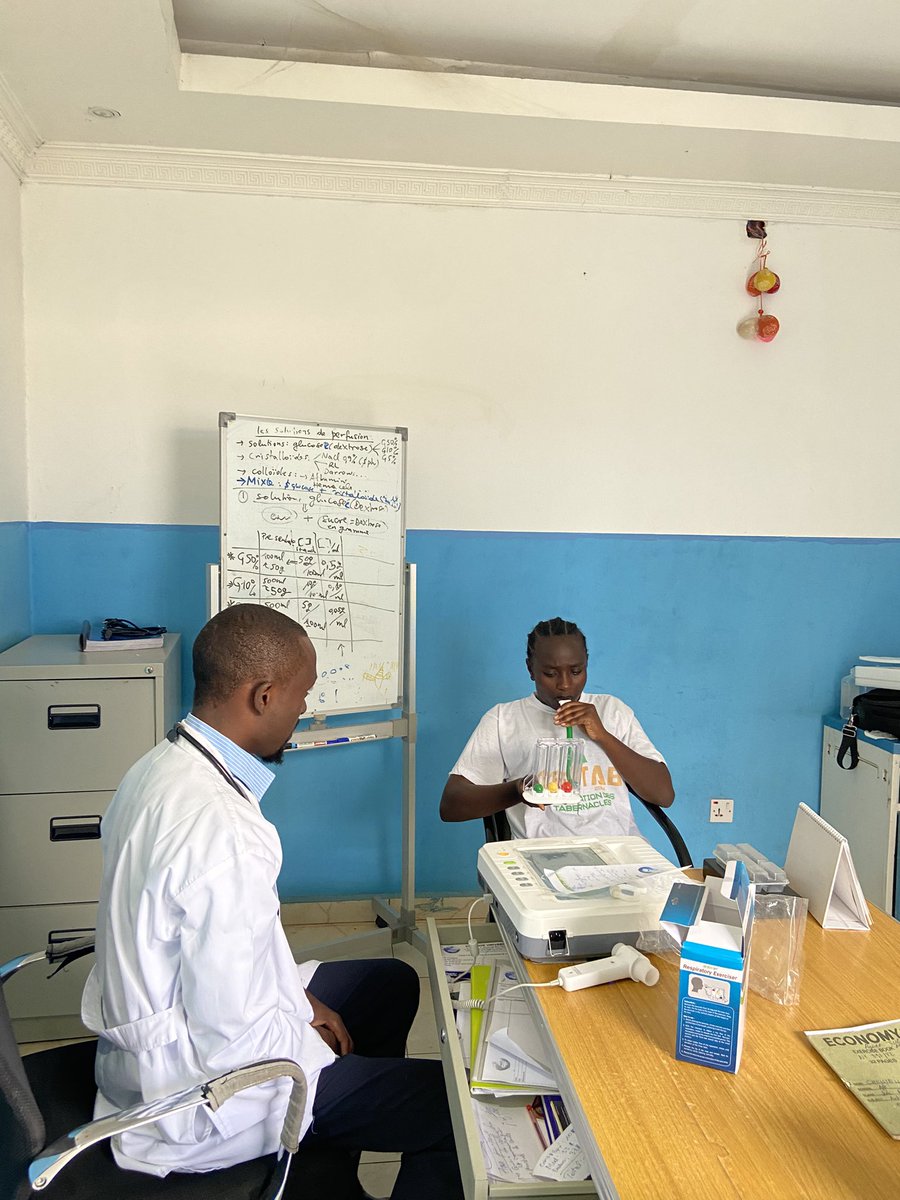 GabrielSHAMAVU's tweet image. Advanced Diagnosis and management of Pediatric Respiratory disorders, Asthma and Allergies at UNIVERSALIS HOSPITAL DRC(CLINIQUE UNIVERSELLE / BUNIA)
@cliniqueunivers #PulmonaryFunctionTest