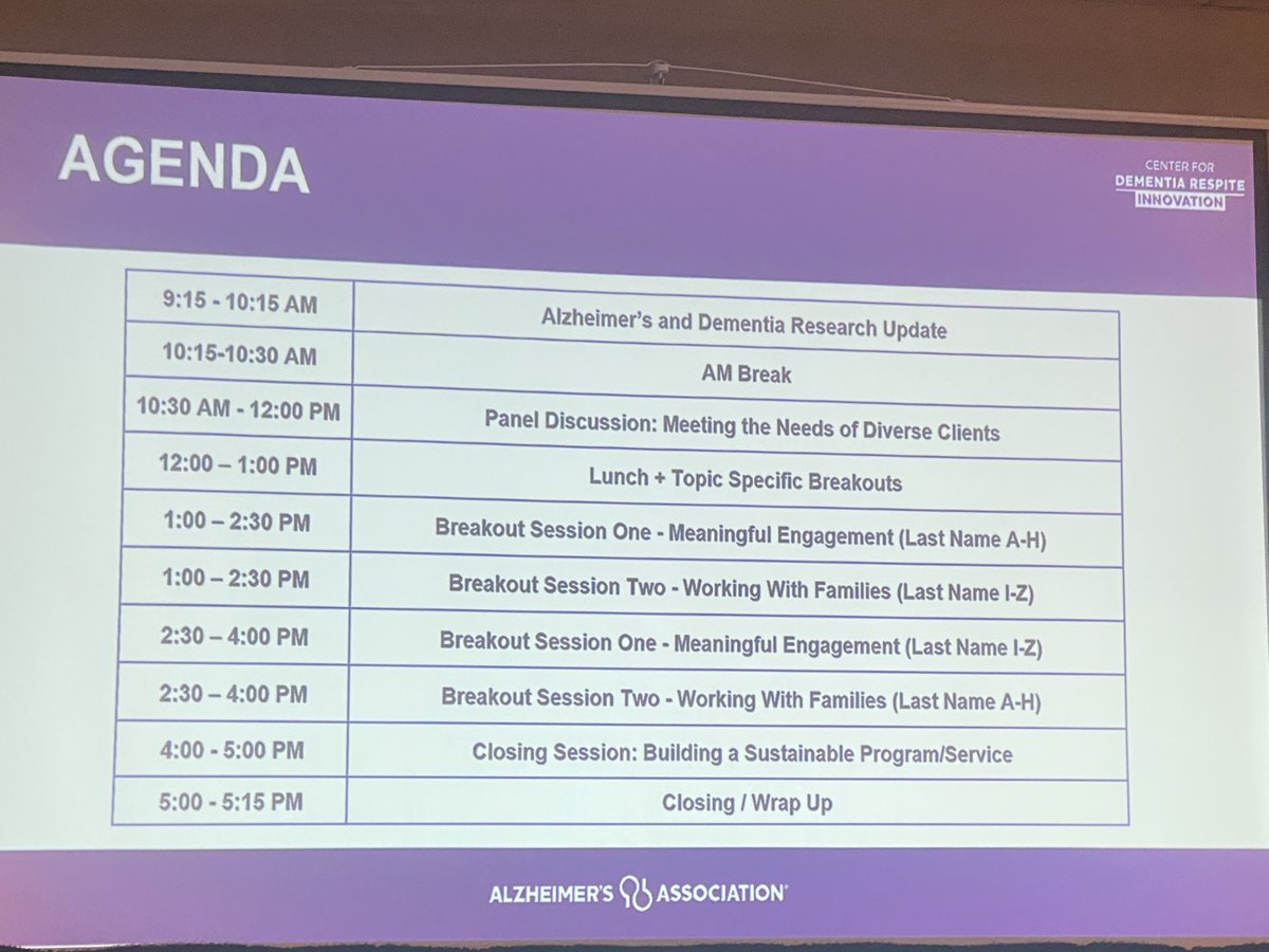 CDRI, Tampa, Fl, Alzheimer's Association. Sam Fazio, PhD, VP Care &amp; Support Programs &amp; Research, Programs &amp; Mission Engagement.  Thanks, Dr. Fazio for all you do on behalf of families!