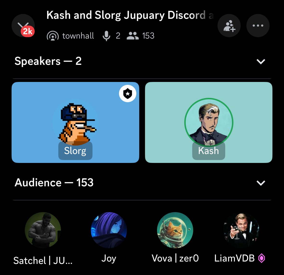 heads up: <a href="/kashdhanda/">Kash (🐱, 🐐)</a> and <a href="/SlorgoftheSlugs/">Slorg</a> are taking questions in the Jupiter Discord. 

link in bio for those with questions

J4J