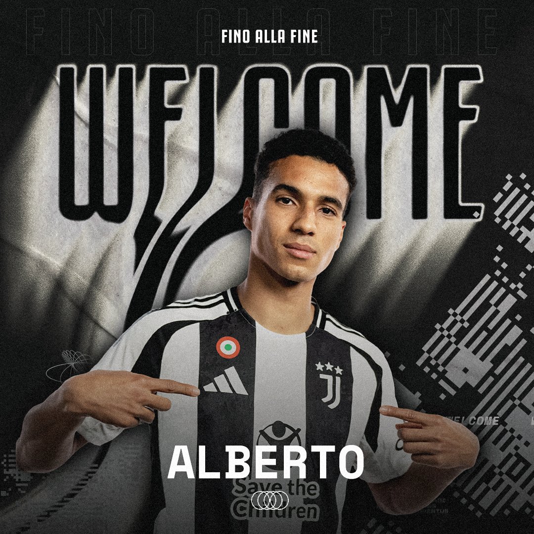 juventusfc's tweet photo. Bem-vindo, Alberto! 🇵🇹👋