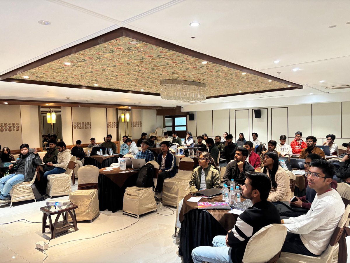 Rudraksh348's tweet photo. 15/01/25.
Went to my first developers meet.

Learned a whole lot from all the helpful seniors and got a clearer vision of web3, crypto and blockchain technology.

I'm interested in more future events and willing to contribute in projects based on react/MERN as well. https://t.co/6c1Sxhen6E