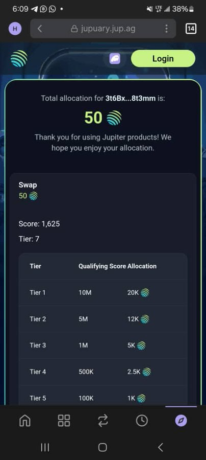 JohnBukering's tweet photo. 🔥 BIG news for $JUP holders!

The Season 2 eligibility checker is LIVE! 🏆
🔗 https://t.co/LCexf6gEl9

Don’t sleep on this—huge airdrop coming soon. Stay ready!

#JUP #Solana #CryptoAirdrop https://t.co/lsF5ByzxCC