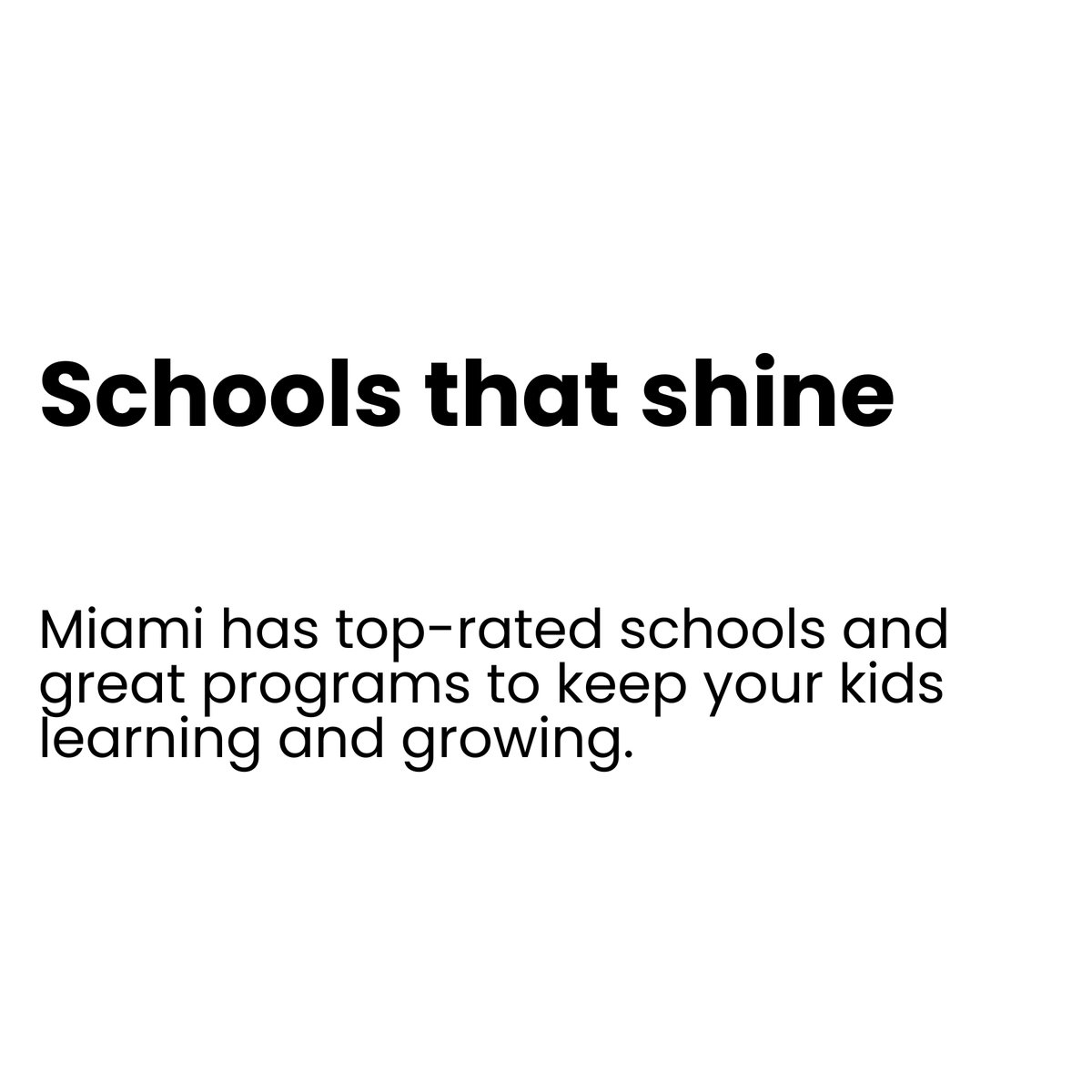 JVREALTYSERVICE's tweet photo. 🏝️ Thinking of moving to Miami with kids? From A-rated schools to vibrant extracurriculars, Miami offers a world of opportunities for future scholars. But there’s more to the story! Discover what parents NEED to know before choosing — your move just got easier! #MiamiMoves https://t.co/RnJ017fTKt