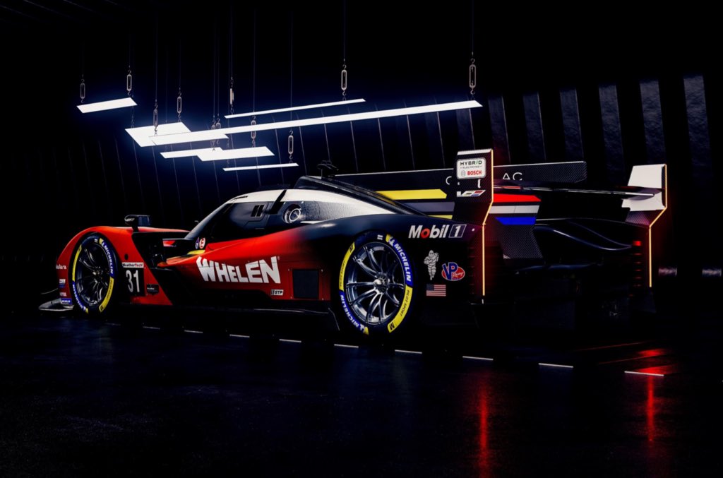 The #31 Cadillac Whelen is here. 😈 We asked ourselves how we could improve on our magnificent beast, and of course the only thing we could think of was a little MORE RED ❤️‍🔥

#BeIconic #CadillacRacing