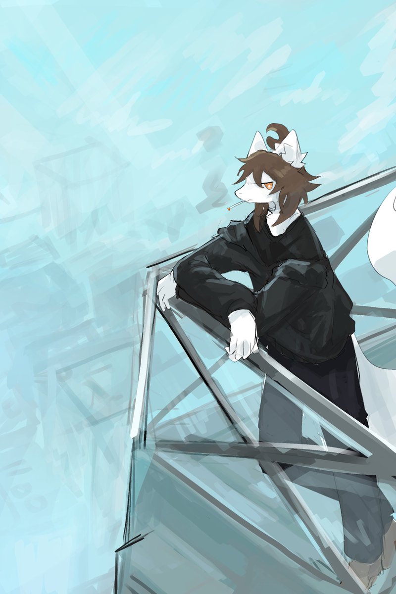 Murace4's tweet image. smoke break