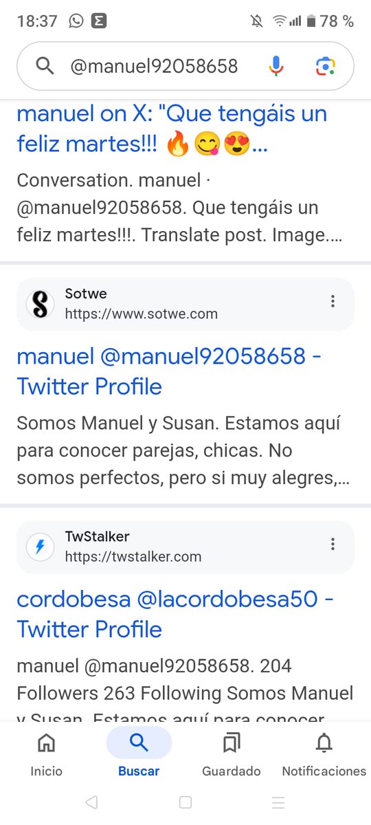 Alguien me puede decir cómo salimos en esta aplicación??? Sale lo mismo q tenemos en X. No nos dimos de alta en Sotwe