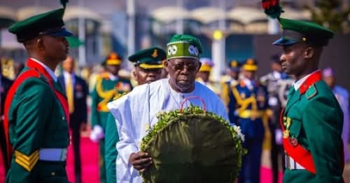 abati1990's tweet photo. Armed Forces Remembrance Day: Tinubu urges Nigerians to shun violence, promote unity
https://t.co/anXg0esZYC https://t.co/nAmS7023Me