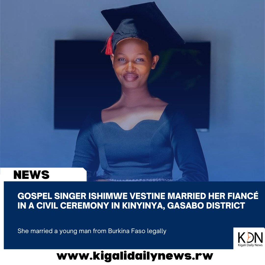 Rwandan gospel artist Vestine Ishimwe marries Burkina Faso native in civil ceremony