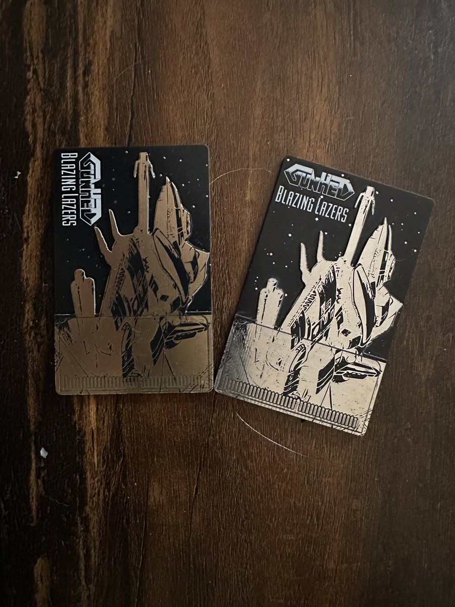 By far the most beautiful Hucard I have designed yet.. more details to come soon.. #gunhed #blazinglazers #pcengine #turbografx16 #retrogaming #hucard