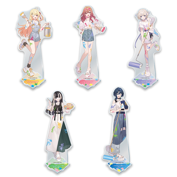 ファミマで「ホロライブ ReGLOSS」のコラボアクスタ/トレーディング