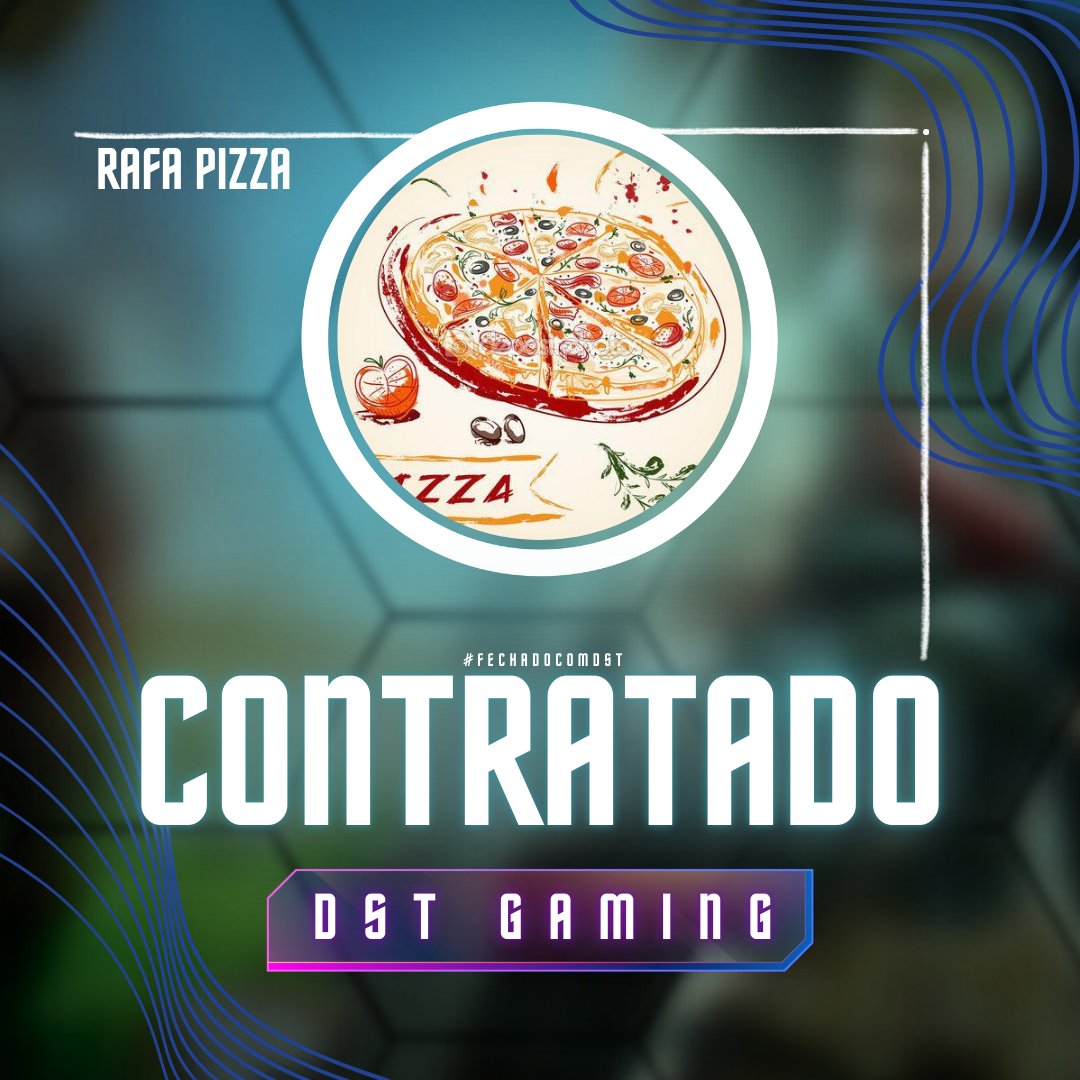 DSTGam1ng's tweet photo. 🔥 REFORÇO DE PESO NA DST GAMING! 🔥✍️ Rafa Pizza chega com tudo para dominar os campos de Marvel Rivals e Valorant 🎯. Um craque que promete 🏆 elevar o nível e trazer grandes conquistas para o time. Bem-vindo à DST Gaming, Rafapizza! 💥🎮 #rafapizzaéDST @rafapizzarias #GoDST https://t.co/7YDt9K0E56