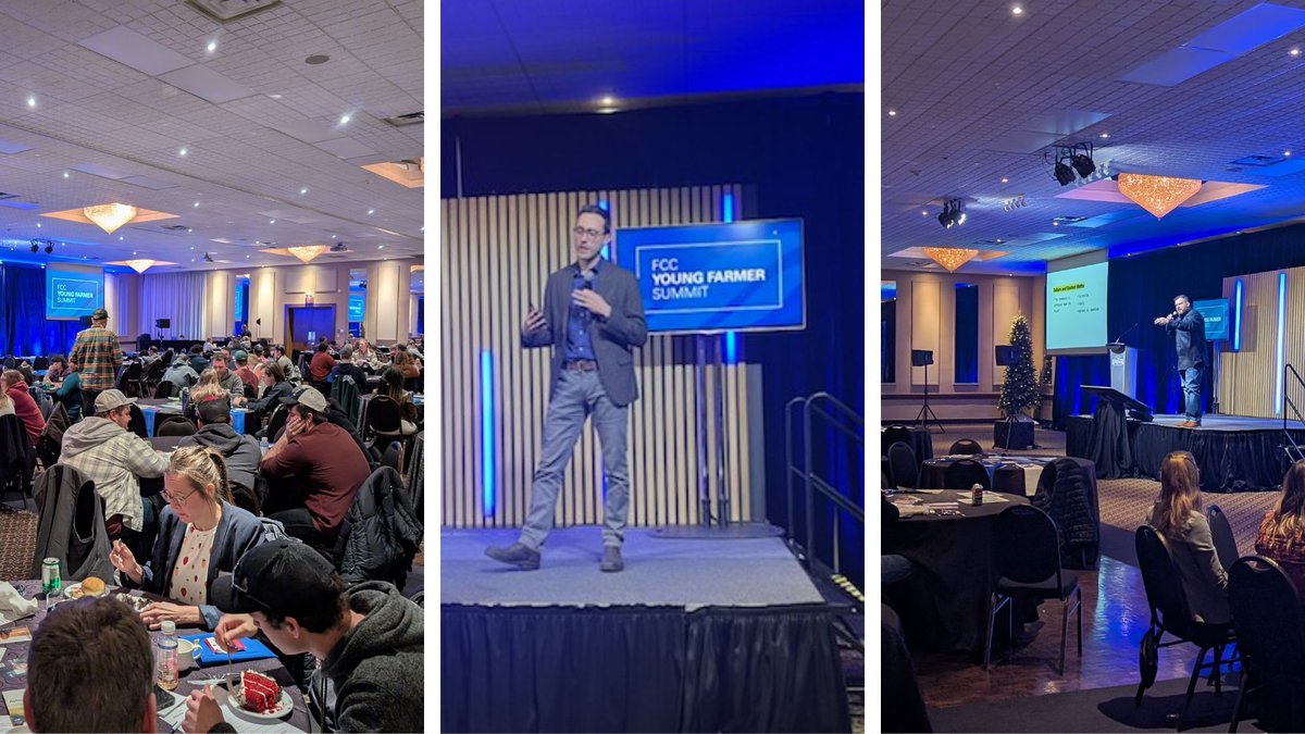 EMILICanada's tweet image. EMILI is pleased to contribute to @FCCAgriculture&apos;s Young Farmer Summit series, where we have spoken with hundreds of young farmers about how to bring data to the centre of farm business decision making.

Read more: buff.ly/429iu7T 
 
#CdnAg #AgData