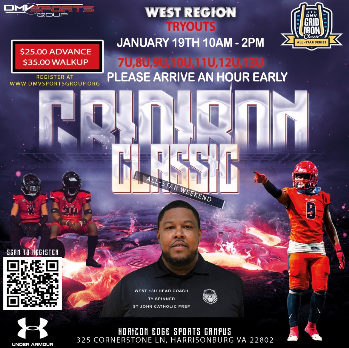 Tyree Spinner (@tyreespinner) on Twitter photo Played 13U/8th Grade football last fall (2024)?
You think you are or can compete with the elite ballers on the east coast?
Come show us what you got! Register NOW!
Questions/concerns, don't hesitate to contact me! TSpinner@SaintJohnsPrep.org or 301-760-0403. Played 13U/8th Grade football last fall (2024)?
You think you are or can compete with the elite ballers on the east coast?
Come show us what you got! Register NOW!
Questions/concerns, don't hesitate to contact me! TSpinner@SaintJohnsPrep.org or 301-760-0403.