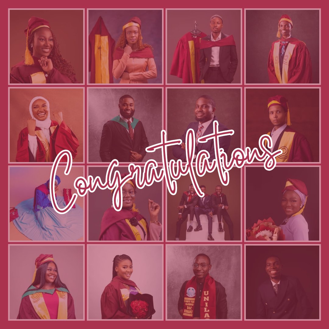 TISUnilag's tweet photo. Congratulations to the 2025 graduating set of The Investment Society. 🎓

We are proud of your achievements, and we can’t wait to see the amazing things you’ll accomplish. ✨

Cheers to a bright future! 🥂

#TISUnilag #Graduation https://t.co/cwqcJMt2QB