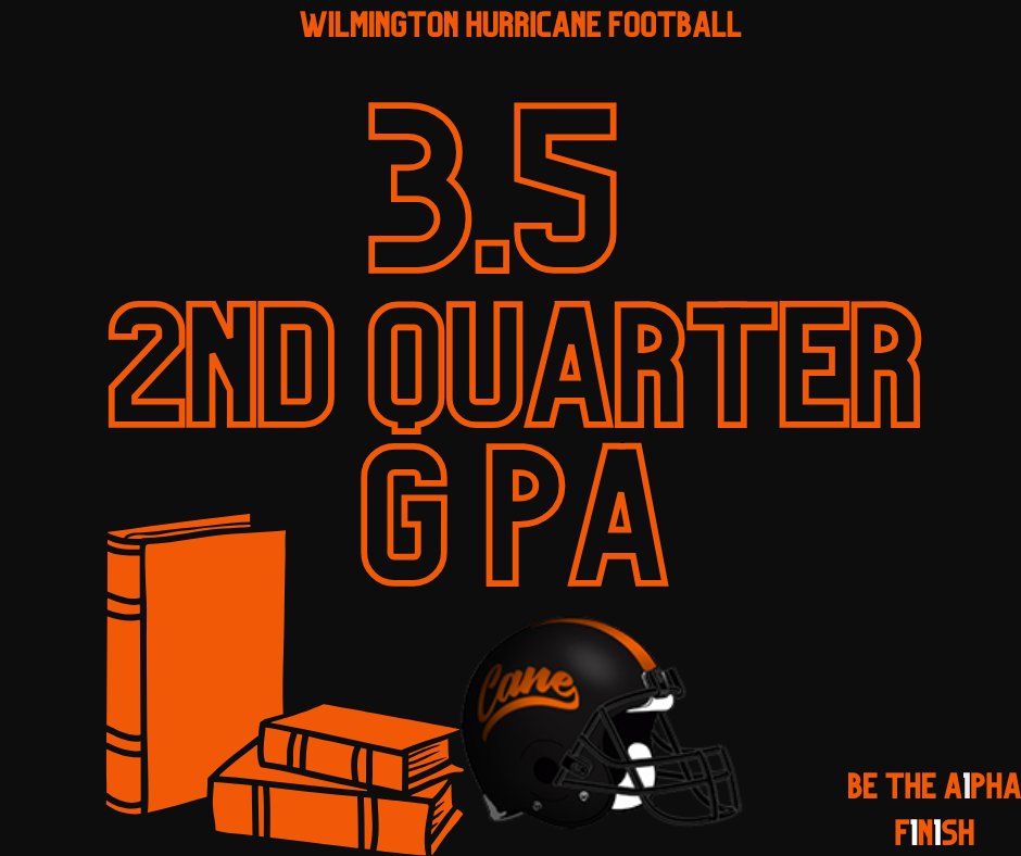 WHSCaneFB's tweet image. Talk about getting better!! Congrats to all the men of the Hurricane Football Team for holiding a 3.5 Overall team GPA. GO CANE!
