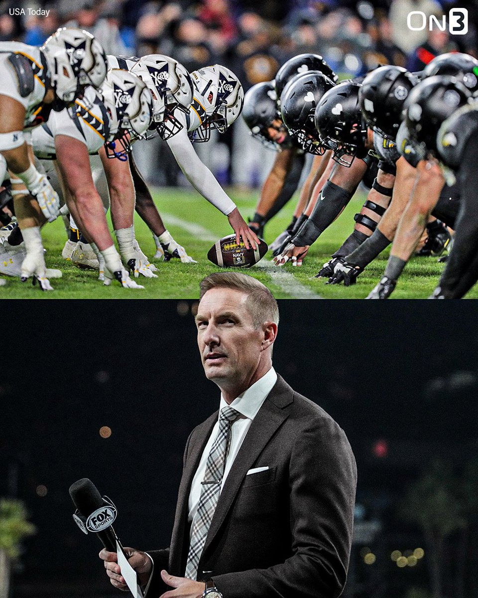 NEW: Joel Klatt wants the Army-Navy game to kick off football season: 

“It’s getting pinched by the Heisman. It’s getting pinched by the Playoff. We now play a bowl game on the same day. It’s not in the right spot. Army-Navy needs to start the football season.”

(via