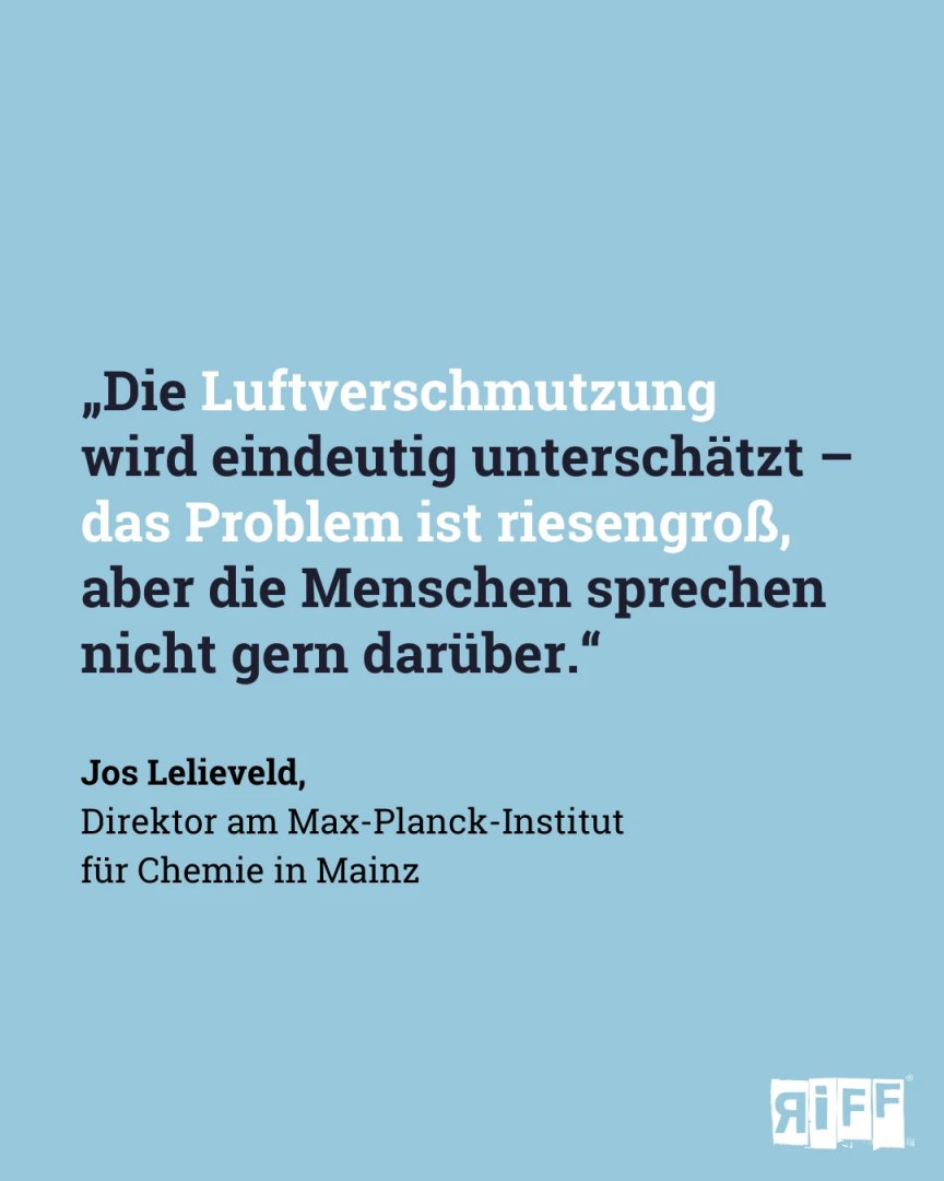 Jährlich sterben in Europa 250.000 Menschen vorzeitig wegen schlechter #Luftqualität und #Lärm – trotz Fortschritten. Der EU-Rechnungshof schlägt in einem Sonderbericht Alarm. Was braucht es, um Städte gesünder zu machen? Hintergründe von <a href="/ThomasKrumenac1/">Thomas Krumenacker</a> riffreporter.de/de/umwelt/luft…