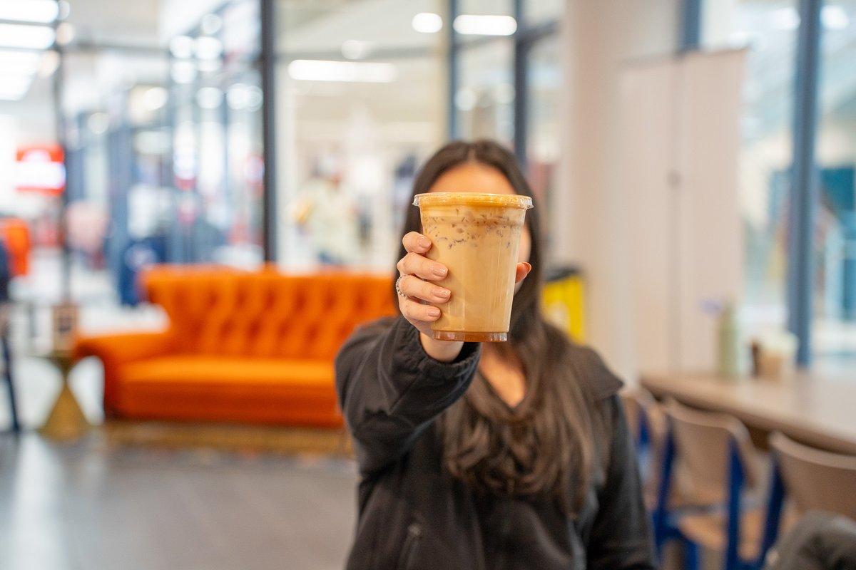 UTSA's tweet photo. Look what's brewing at the Student Union... the long-awaited Union Perk! ☕ The cafe will open on Tuesday, Jan. 21, just in time for the start of classes.

#UTSA @UTSADining @UTSA_StudentU https://t.co/Mi4IMSlCVb