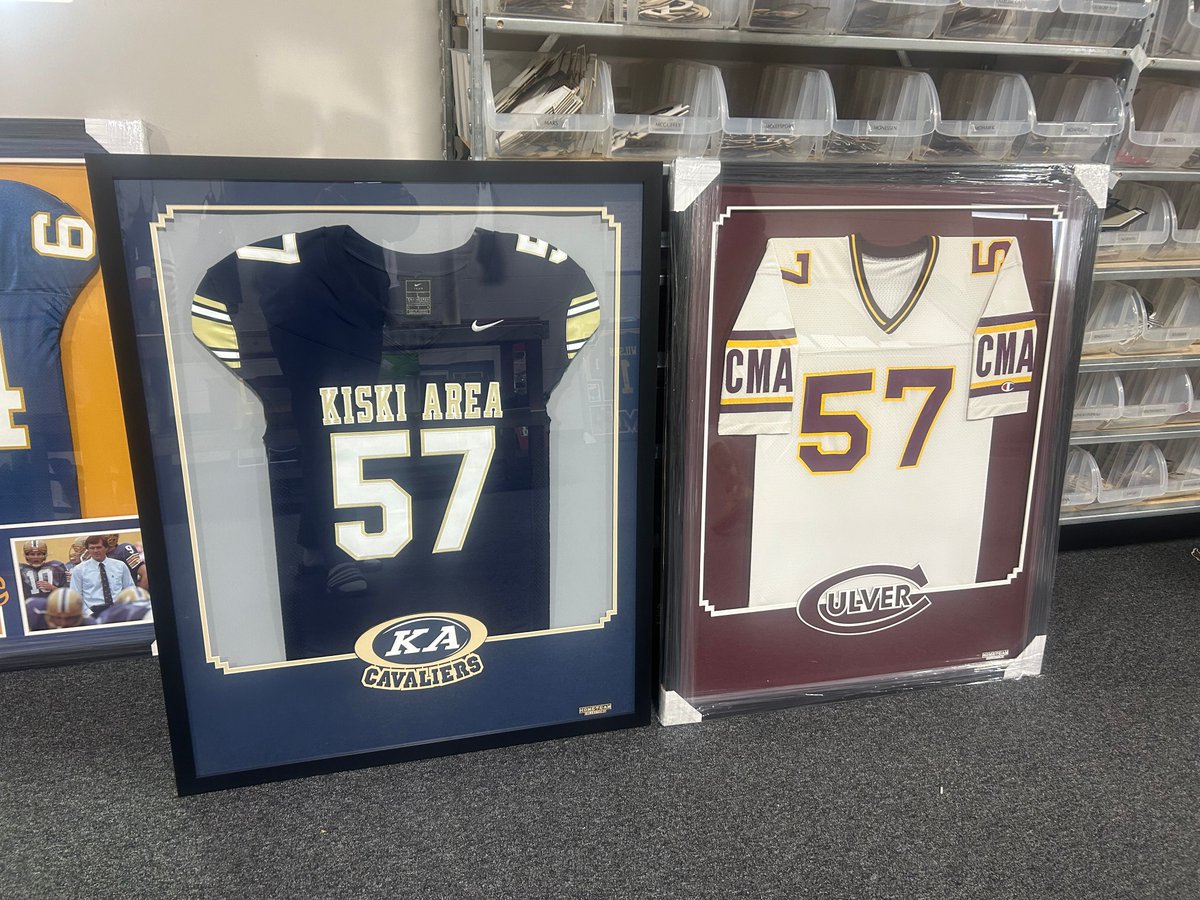 hometeamcollect's tweet photo. Framed these for a father and his son. @Kiskifootball https://t.co/PXG0U4ybzU