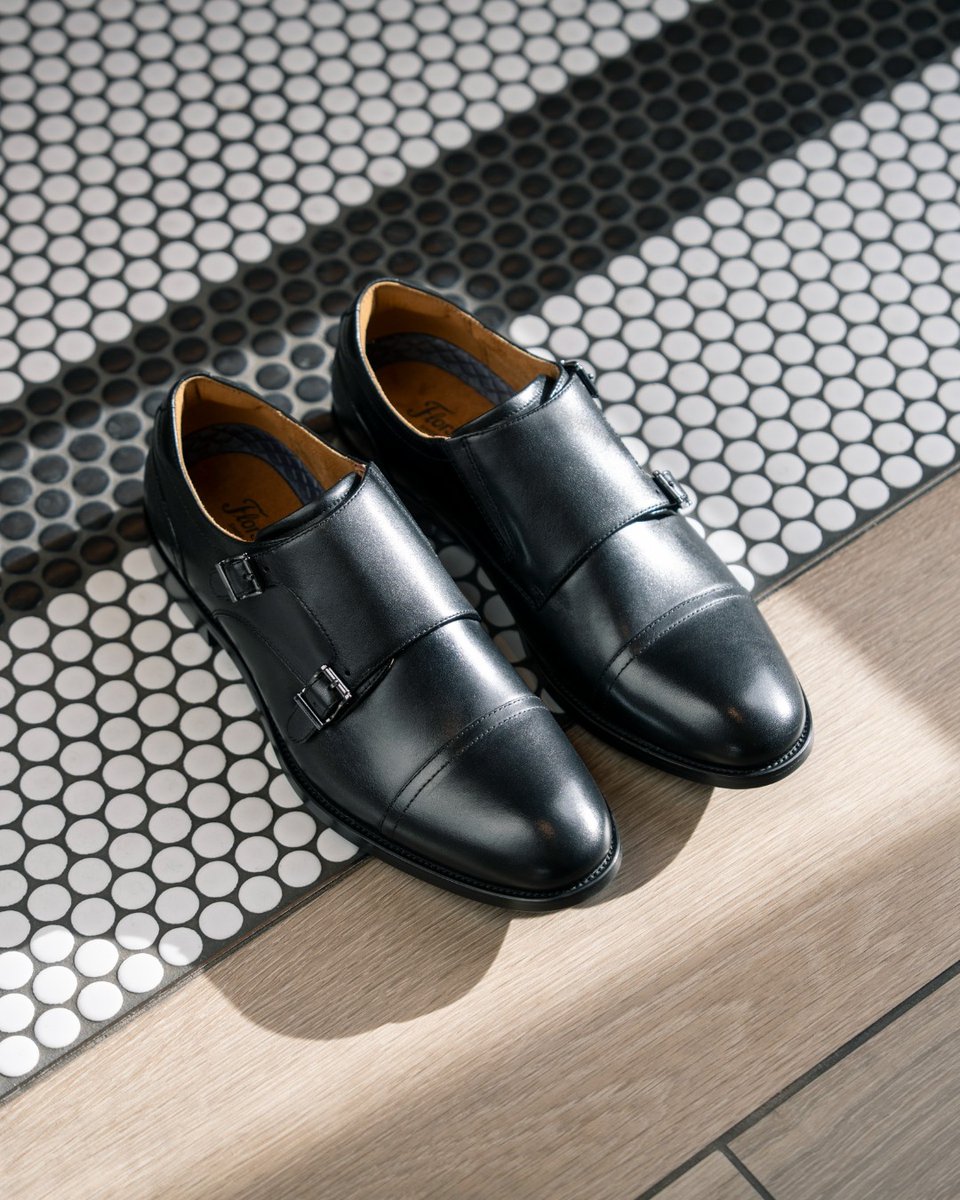 The double monk is the edgiest of all the classic styles. Case in point: our Rucci. 

#florsheim #monkstrap #captoe