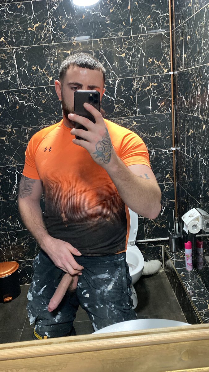 Oops ripped a hole in my work trousers 🥵