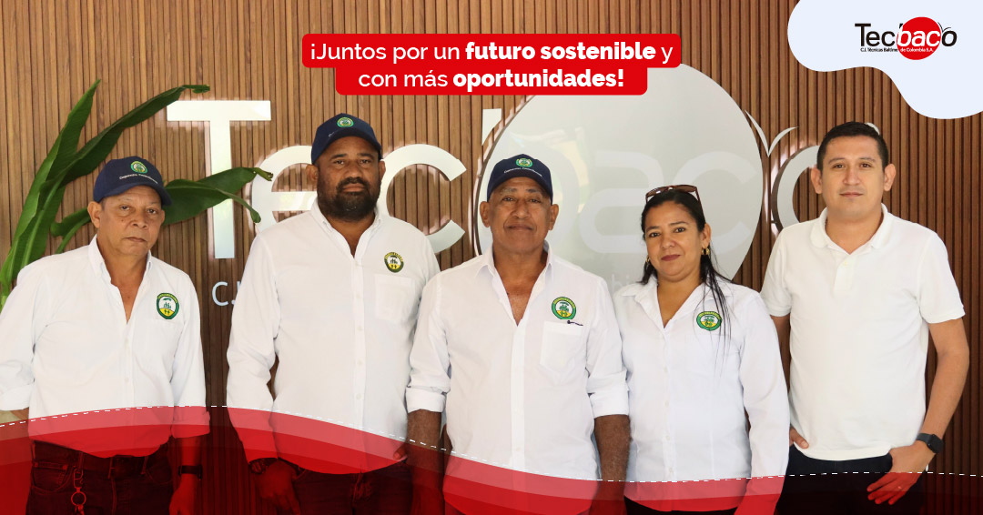 ¡Juntos por un futuro sostenible y con más oportunidades! 🍃

Arrancamos el año con muy buenas noticias. En #TECBACO, estamos muy contentos de anunciar que este año hemos iniciado la comercialización con la Cooperativa Multiactiva de Bananeros de Orihueca (Coomulbanano), enviando