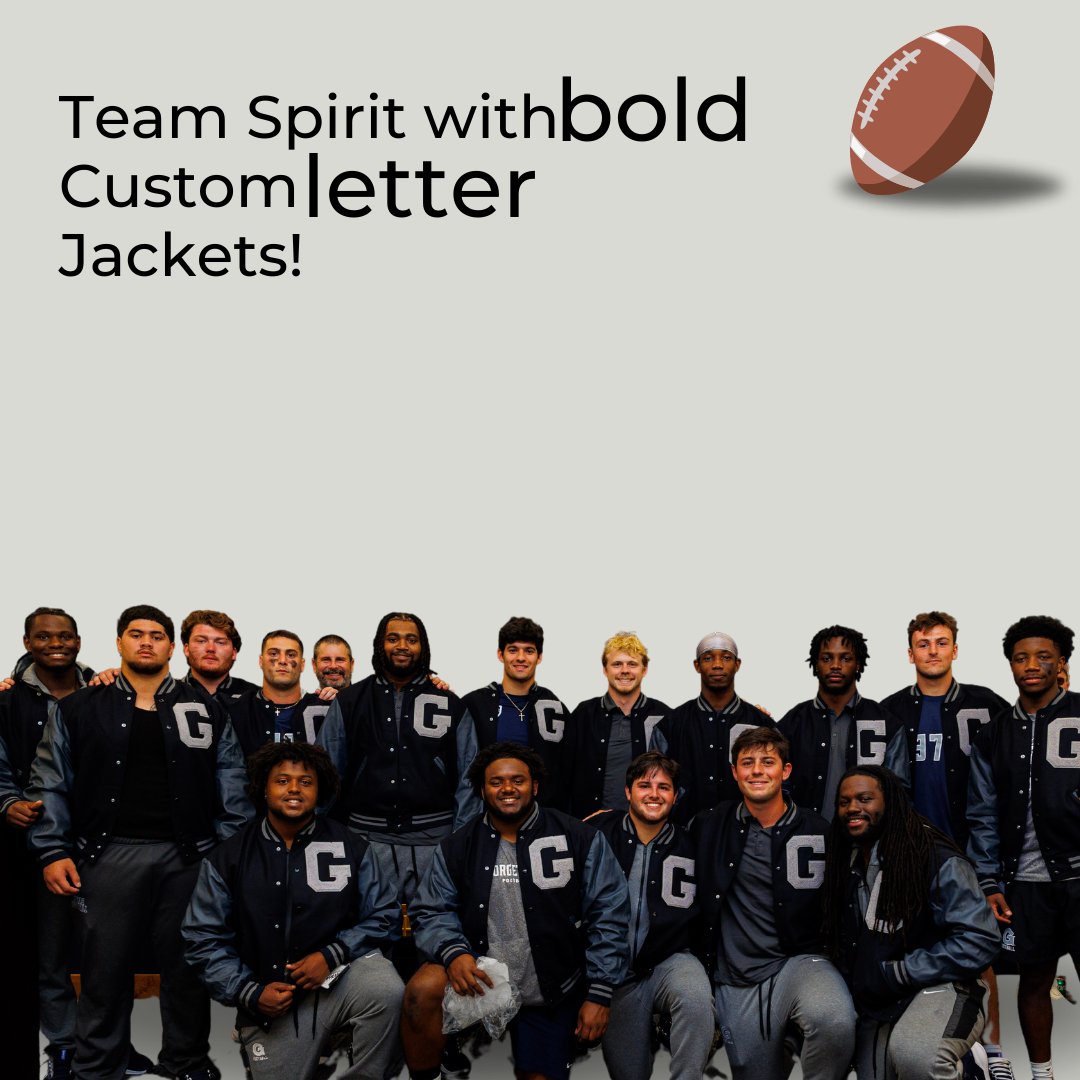 Earn it. Wear it. Celebrate it. 🏆 Custom letter jackets from @burkesportinggoods are the perfect way to showcase your team’s achievements in style.

📞 Call us today and let’s create a jacket that tells your story!