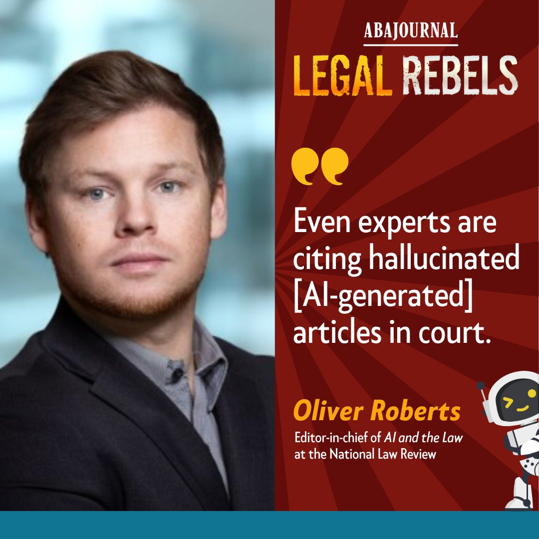 Legal Talk Network on X: &ldquo;Editor-in-chief of &lsquo;AI and the Law&rsquo; at 