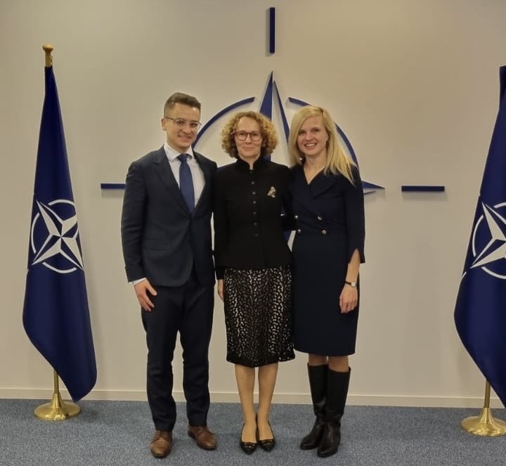 It’s always an honor to visit <a href="/NATO/">NATO</a> for productive meetings, including engaging discussions with Deputy Secretary General <a href="/Sekerinska/">Radmila Shekerinska/Радмила Шекеринска</a>, the Director of the Private Office of the SecGen <a href="/leeuwengew/">Geoffrey van Leeuwen</a>, and a quick stop by <a href="/CMC_NATO/">Admiral Giuseppe CAVO DRAGONE - NATO CMC</a>’s office.

#WeAreNATO