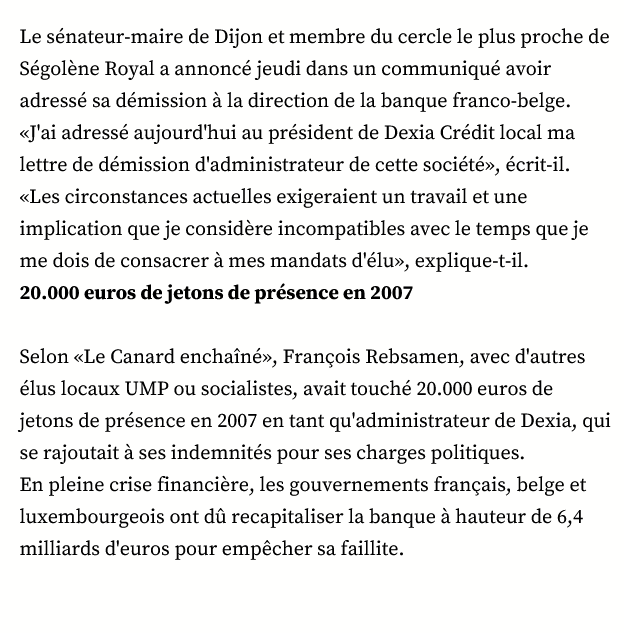 Demain451F's tweet photo. #Rebsamen #Dexia #Mepris
https://t.co/7u7TdeVm3M https://t.co/rlOHjRTZWI