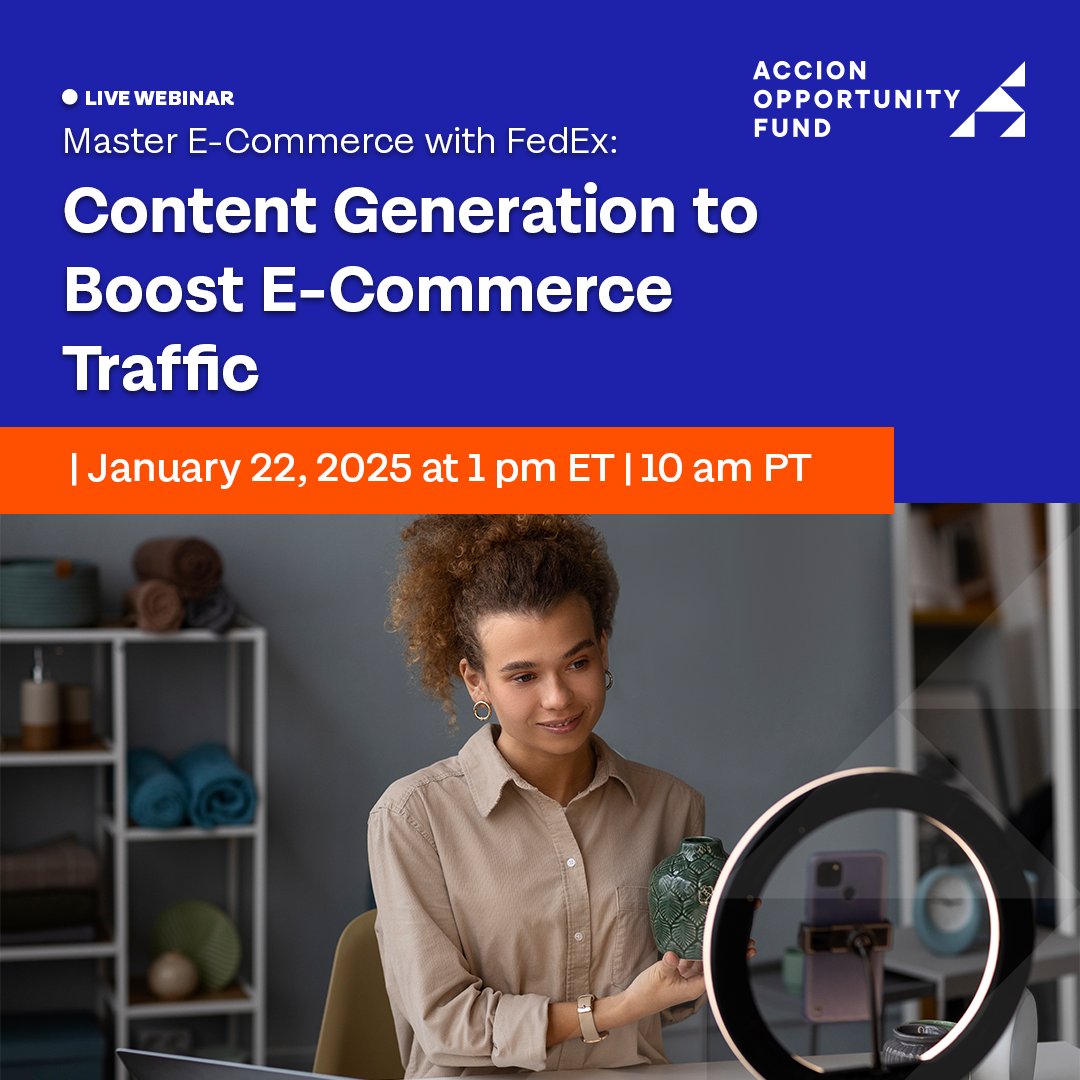 Want to boost your website traffic and sales? Learn how to craft engaging content and master SEO in our free webinar with <a href="/FedEx/">FedEx</a>
📅 Date: Jan 22, 2025
🕒 Time: 1PM EST/10AM PST
Register link: bit.ly/40sawFT