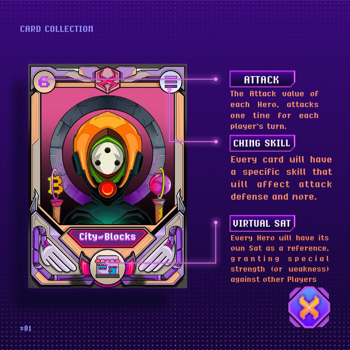 BitcoinCity2140's tweet image. Every citizen in Bitcoin City 2140 will have a back on every single card, showcasing all their skills.

There will be a lot to uncover for this, here’s a bit of an hint.

Stay tuned. We’re about to dive deep in any single one of them soon.