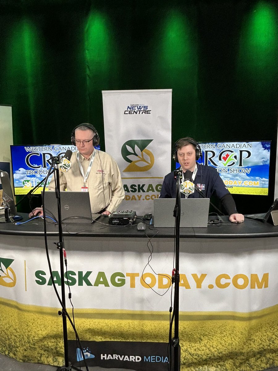 620 CKRM (@620ckrm) on Twitter photo <a href="/saskagtoday/">SaskAgToday.com</a> is LIVE from Day 2 of the <a href="/WCCPS_SK/">Western Canadian Crop Production Show</a>! Listen: listen.streamon.fm/ckrm
#HarvardMediaEverywhere <a href="/saskagtoday/">SaskAgToday.com</a> is LIVE from Day 2 of the <a href="/WCCPS_SK/">Western Canadian Crop Production Show</a>! Listen: listen.streamon.fm/ckrm
#HarvardMediaEverywhere