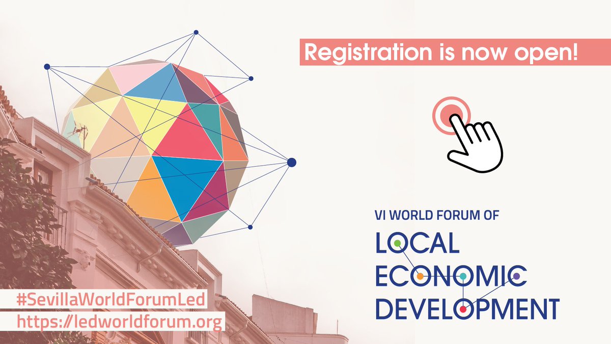 ORUFOGAR's tweet photo. 🌐The 3 pillars of the VI #SevillaWorldForumLED are essential for advancing local economic development: fair transition, sustainable financing, and caring local economies. Discover more and participate in the transformation! #SustainableDevelopment 
👉https://t.co/vojyhCuyik https://t.co/fzQ7OwNKQ6