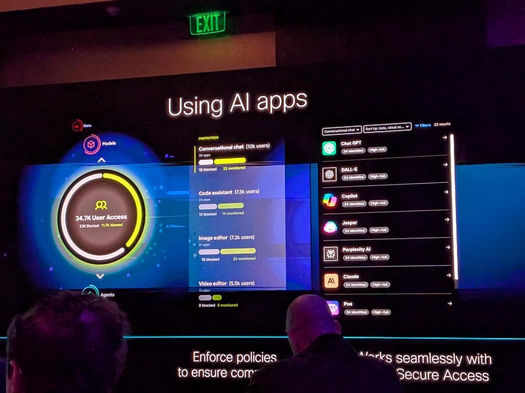 bobodtech's tweet image. The one big announcement from today's @Cisco AI Summit event is the company's new AI Defense offering, which can track all the AI models being used and provide guardrails for AI app development. I'm guessing this is going to be a big deal for a lot of organizations. #AIDefense