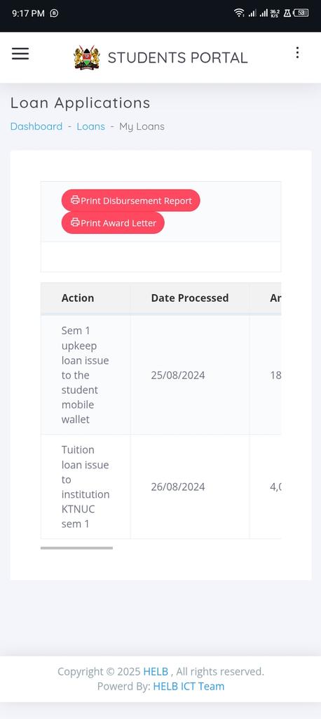 TweetbyShem's tweet photo. @HELBpage @Zagawat Hello @HELBpage 
My semester 2 has not yet been updated https://t.co/D0hG43iutQ