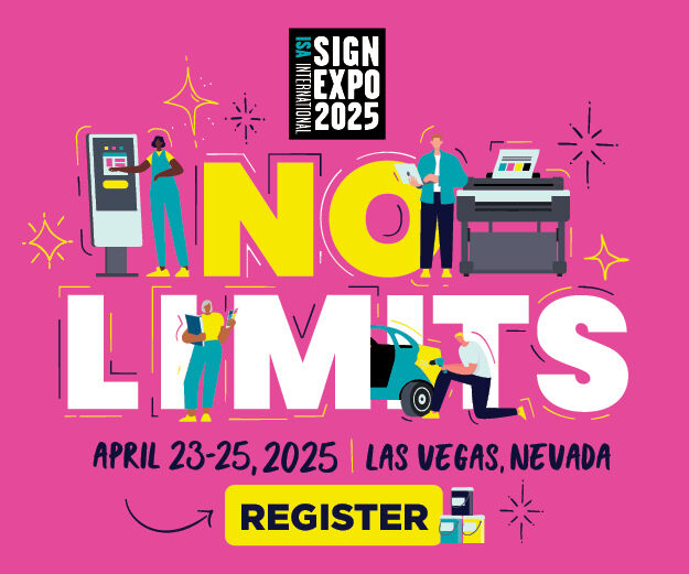 At ISA International Sign Expo 2025, there are #NOLIMITS to what you can do! No limits to the connections you'll make, to the innovations on the show floor, to the fun you'll have. 

It's all waiting for you at #ISASignExpo2025!

Register today: hubs.ly/Q0326CFW0?utm_…