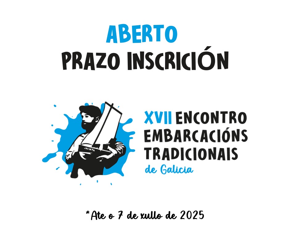 sadaembtrad's tweet photo. ⚠️ATENCIÓN‼️
✍️ Aberto o prazo de inscrición de embarcacións para participar no XVII Encontro de Embarcacións Tradicionais en Ribeira.

📆 O prazo remata o 7 de xullo.

🌐Para formalizar a inscrición só tedes que cubrir os datos na seguinte ligazón👇
https://t.co/kQCnCoGLy6 
(+) https://t.co/6si3RFymE9