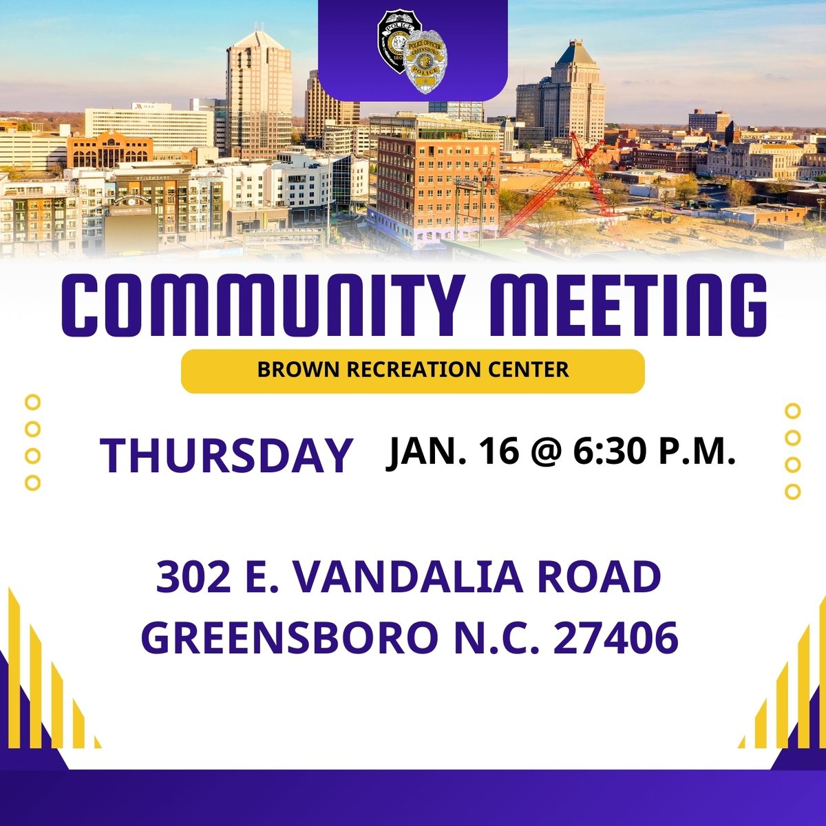 Greensboro Police Department tweet media