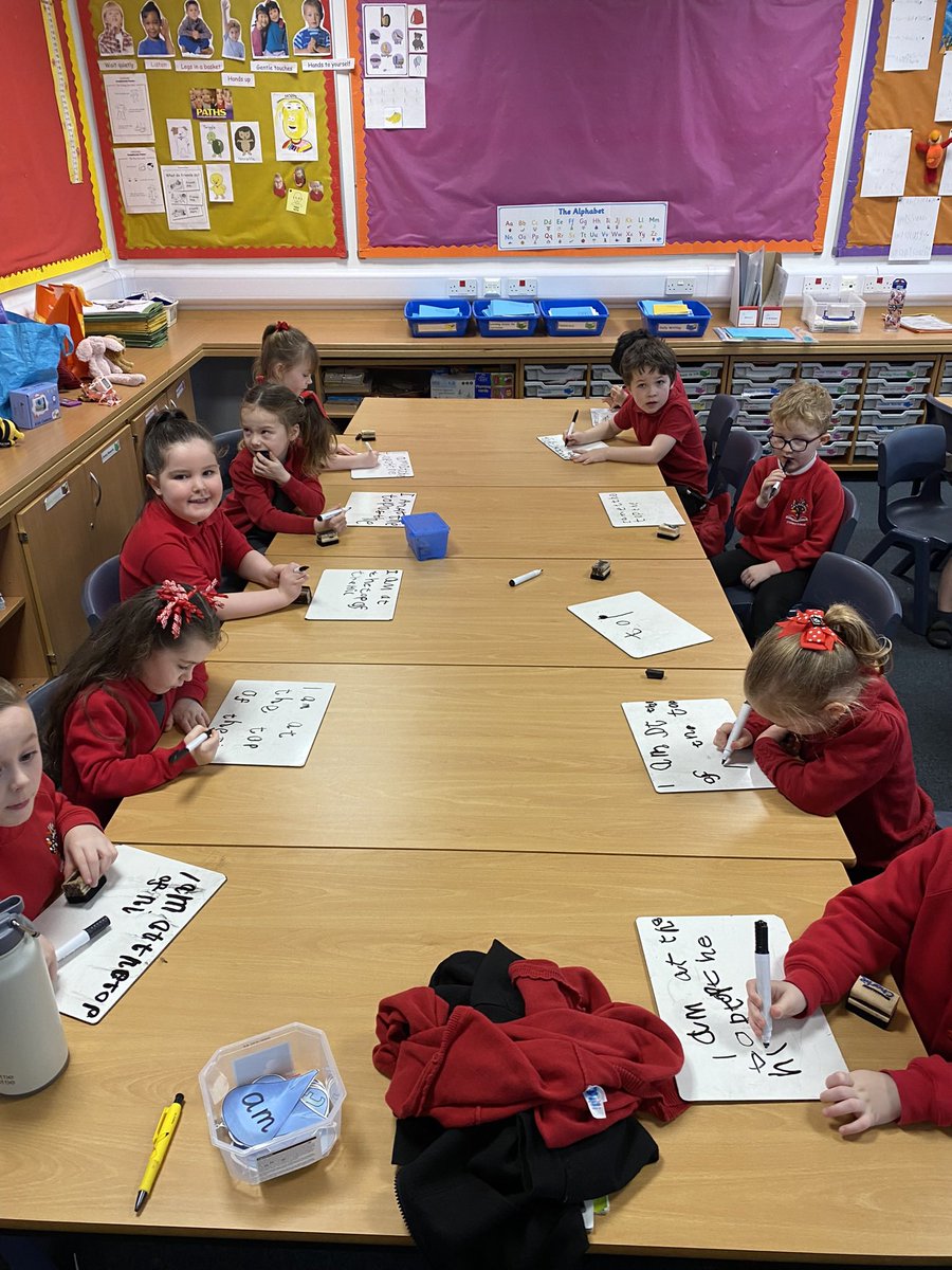 2Halfmerke's tweet photo. Mrs Neill is chuffed to bits with the huge effort all the boys and girls have put into trying to write independently. 👏👏👏Well done. https://t.co/itLcYEREpM