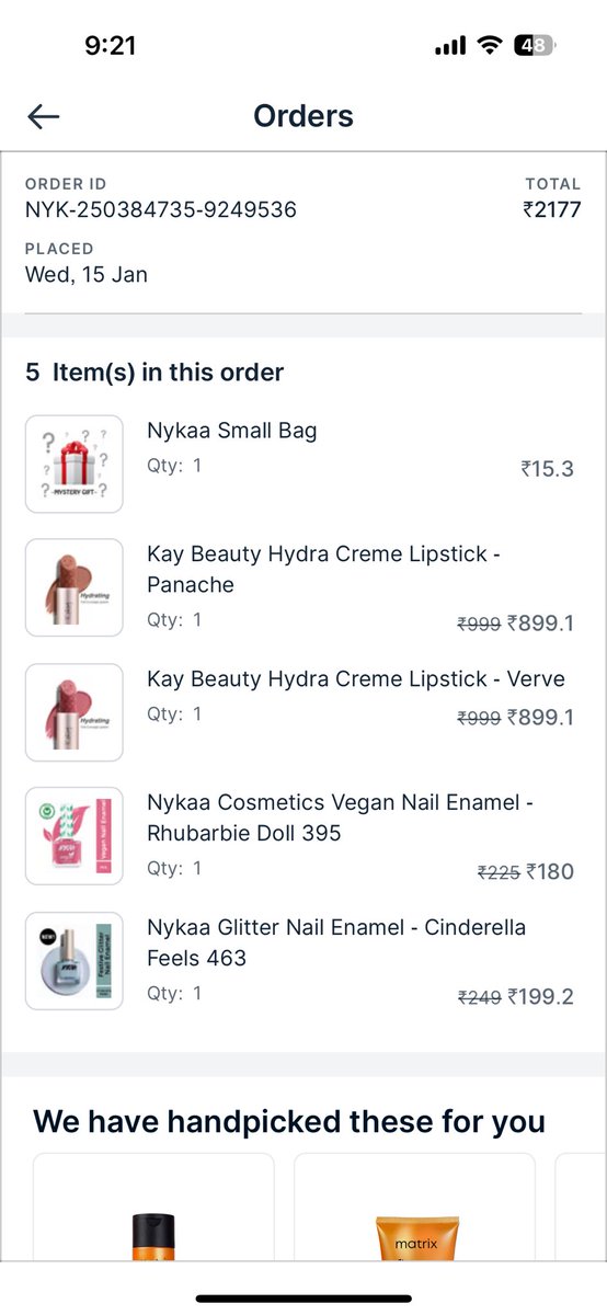 Dear <a href="/MyNykaa/">Nykaa</a> why was I charged for a paper bag which has your branding on it? Do you not know that you cannot charge for a paperbag if it’s got your brand name? Or do you want to be dragged to the consumer court?