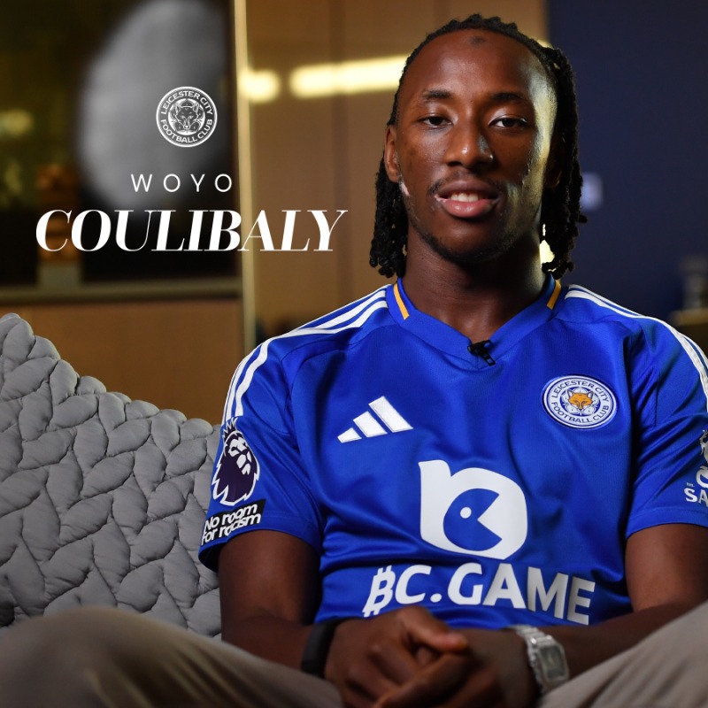 LCFC's tweet photo. Woyo Coulibaly is City 😎