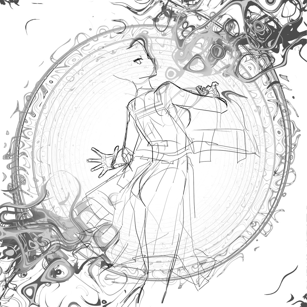 returned to drawing after 4 months thanks to a ZZZ contest lol #zzzero  #Miyabi
