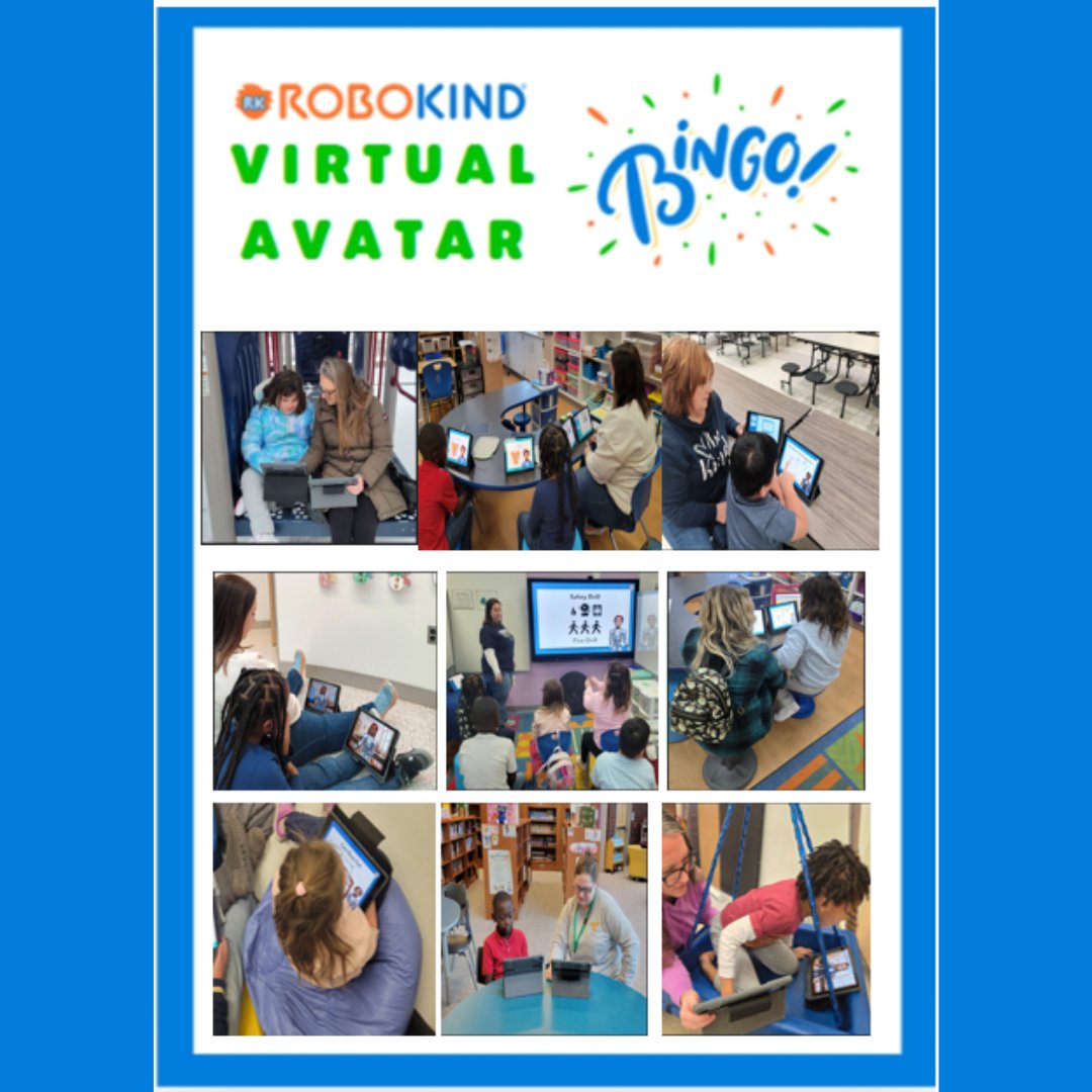 robokind's tweet image. OVERACHIEVER ALERT!

Ok guys, we launched our January Bingo Challenge last week, and Sheri Hurt has already blacked it out! Wanna play? Click here: bit.ly/40zsdDk

#RoboKind #SmallGroupInstruction # CollaborativeClassLearning