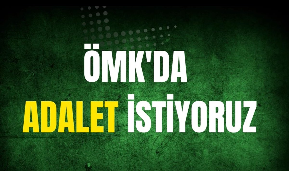 ÖMK'de Adalet İstiyoruz