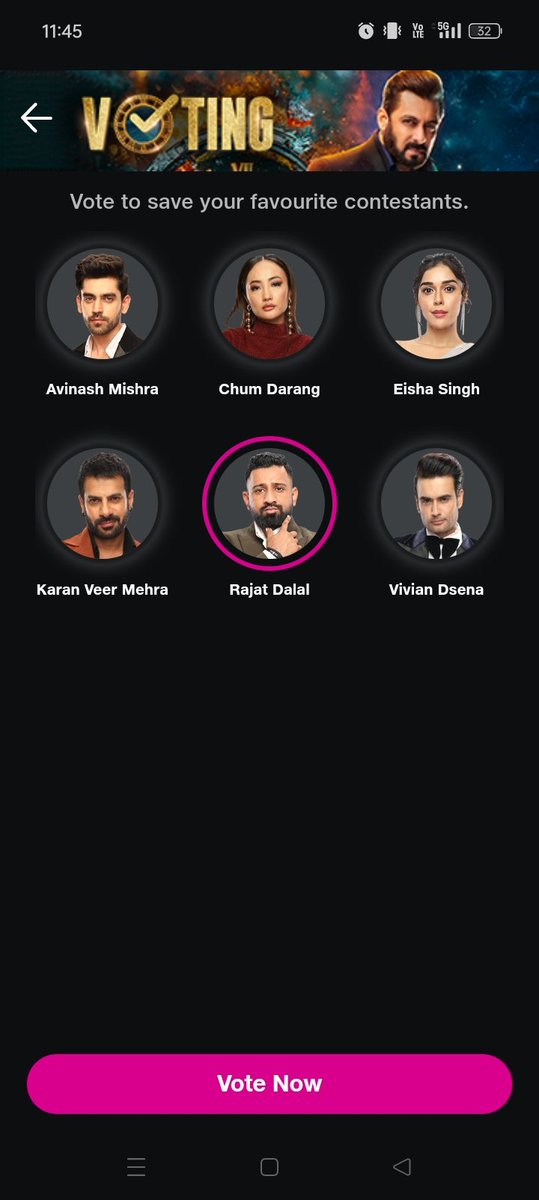 Hey #GorillaGang Finale Voting Are Started Ek Tarfa System Karna hai Sab Jio cinema Application me ja Kar  Votes Karo 

You Can Cast Unlimited Votes 
Voting Information Ke liye Tele GC Join :- t.me/+ZcZZ0LouKcVkO…

#VoteForRajat || #RajatDalal || #Biggboss