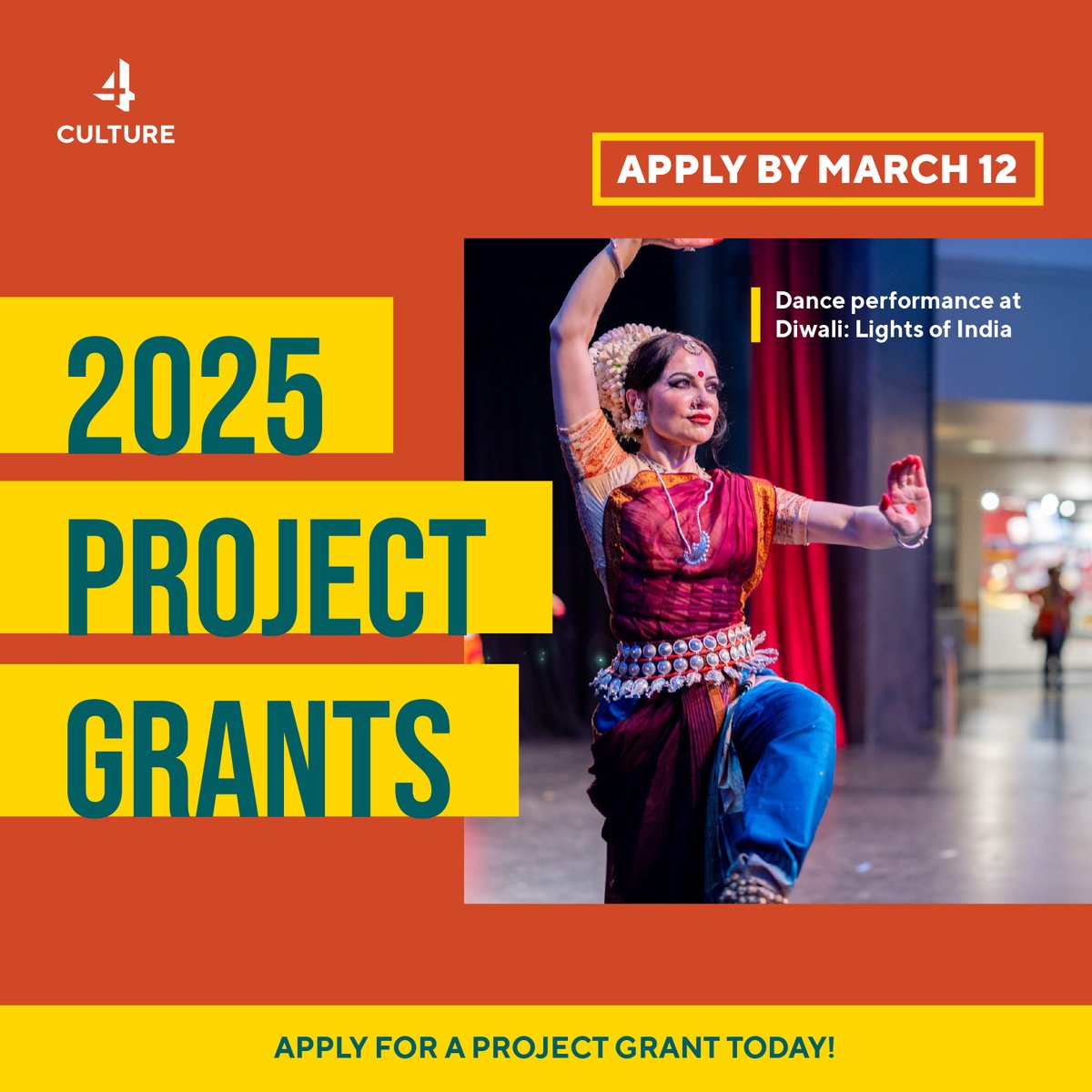Here we go, King County: Project Grants are open!

Could that creative idea you've been working on use a boost? Need some funds to get your cultural work out into the world? Apply! 

Find everything you need here: bit.ly/3BFuUW0