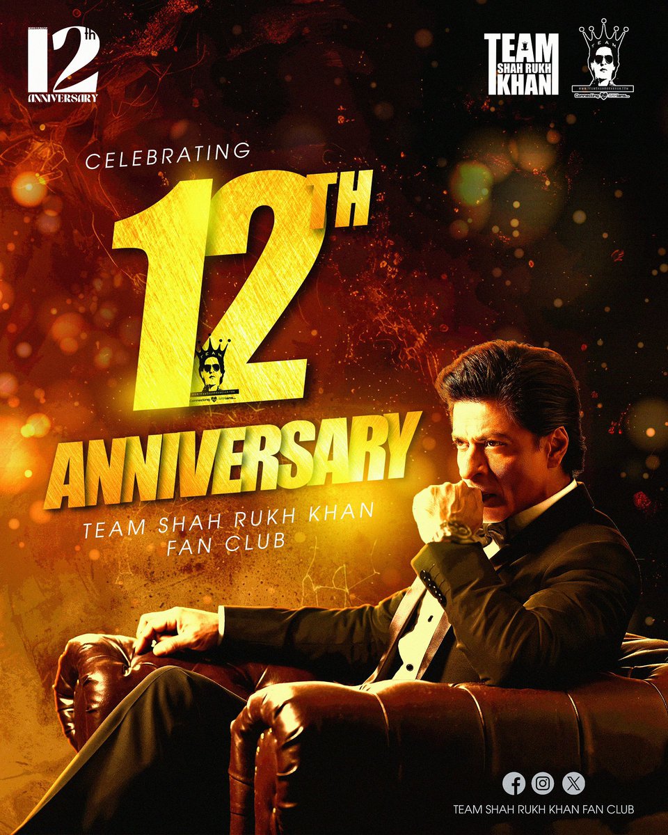 ArifMohammadSRK's tweet photo. Celebrating a decade plus 2 years of relentless and incessant dedication, devotion, and hard-work. It’s a new day, new series, new chapter and here’s to loving @iamsrk even more.. 🤗♥️👑🥂

#12YearsOfTeamShahRukhKhan #ShahRukhKhan𓀠 https://t.co/LDtcvrnbIB
