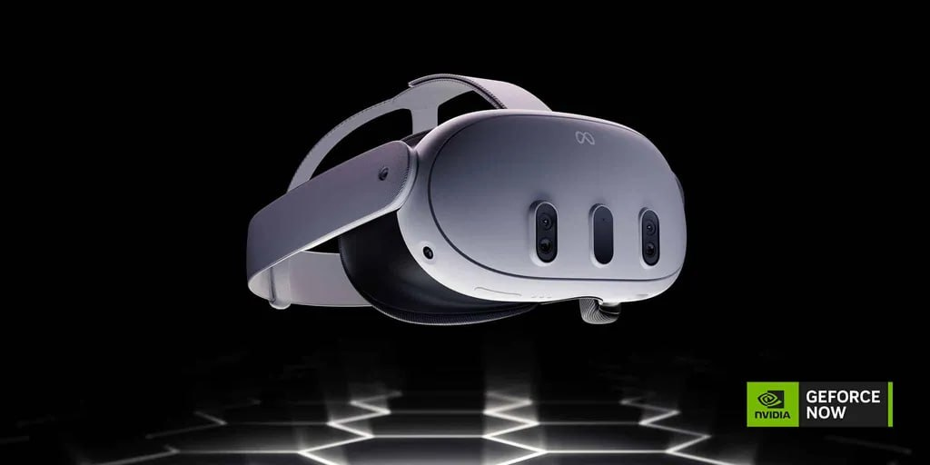 VisualUniVRs's tweet photo. GeForce Now is coming to Quest 3, Pico, and Apple Vision Pro browsers this month! Play your Steam, Epic, and more games on standalone XR headsets. 🎮✨ #GeForceNow #CloudGaming #VR https://t.co/zmbKTQxxPF